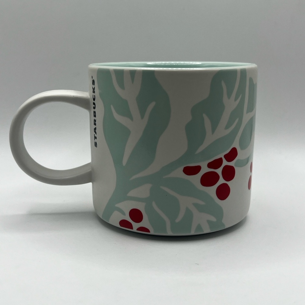 Starbucks 2018 Holiday Collection Mug - Holly Berry Design (12 fl oz)